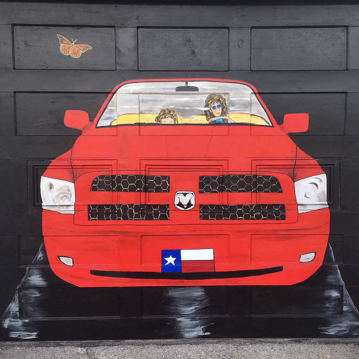 Mural - Dodge Truck